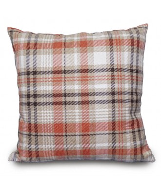 TAKANAP Coussin 50x50 Tissu Tartan