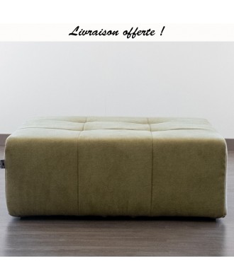 TAKANAP POUF CARRE HR TISSU BRONX