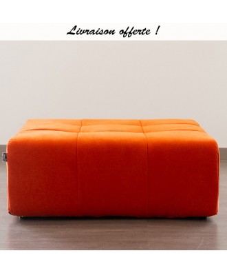 TAKANAP POUF CARRE HR TISSU BRONX