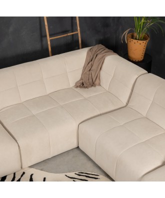 Canapé modulable Pogo Takanap beige 5 places