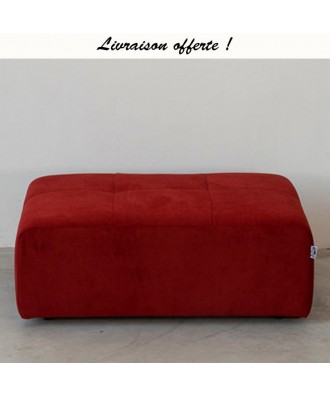 TAKANAP POUF RECTANGULAIRE HR TISSU BRONX