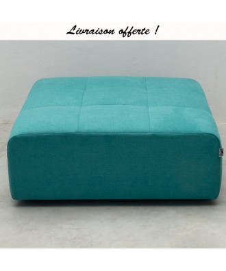 TAKANAP POUF CARRE HR TISSU BRONX