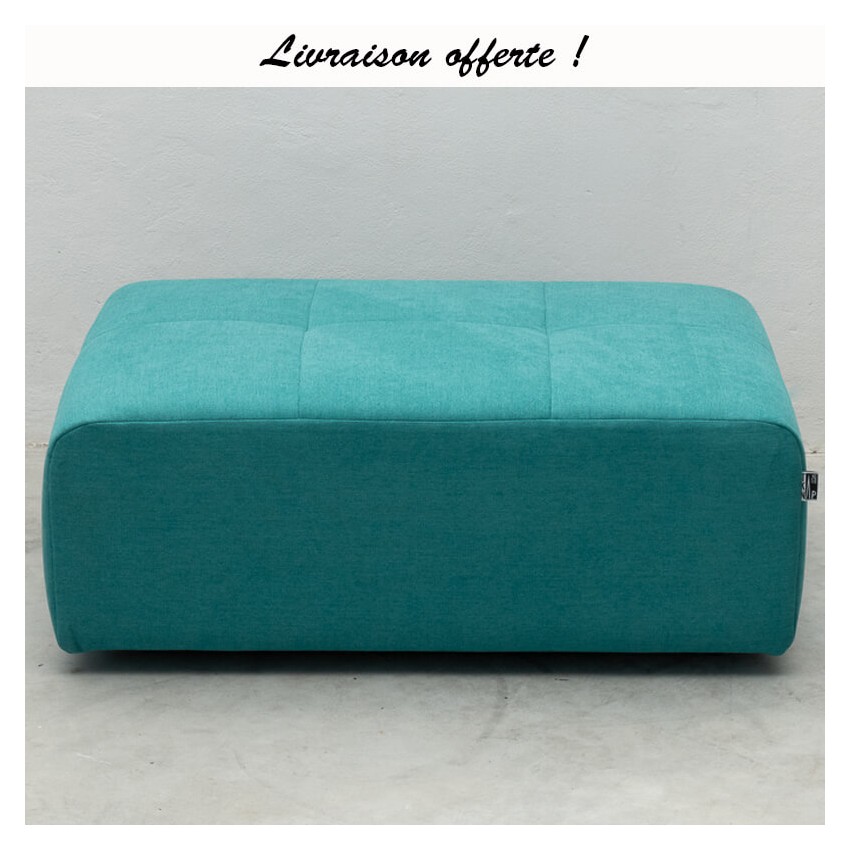 TAKANAP POUF RECTANGULAIRE HR TISSU BRONX