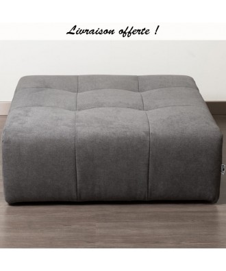 TAKANAP POUF CARRE HR TISSU BRONX