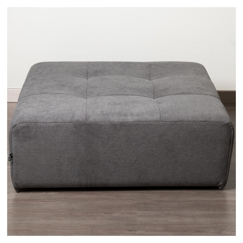 TAKANAP POUF CARRE HR TISSU BRONX