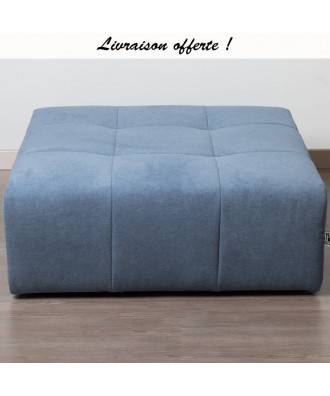 TAKANAP POUF CARRE HR TISSU BRONX