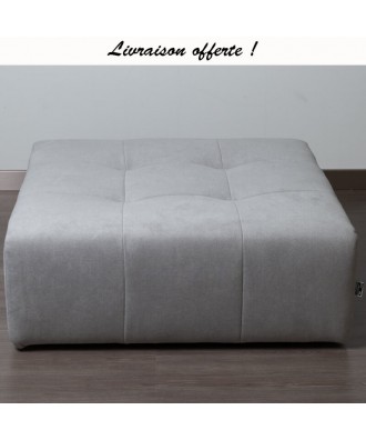 TAKANAP POUF CARRE HR TISSU BRONX