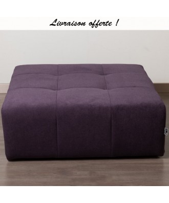 TAKANAP POUF CARRE HR TISSU BRONX