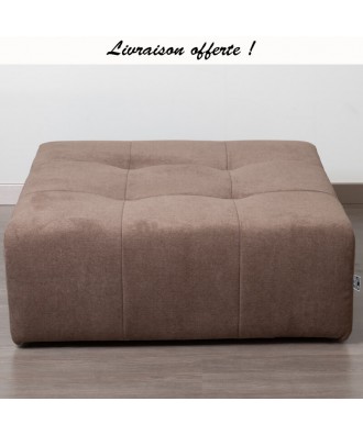 TAKANAP POUF CARRE HR TISSU BRONX