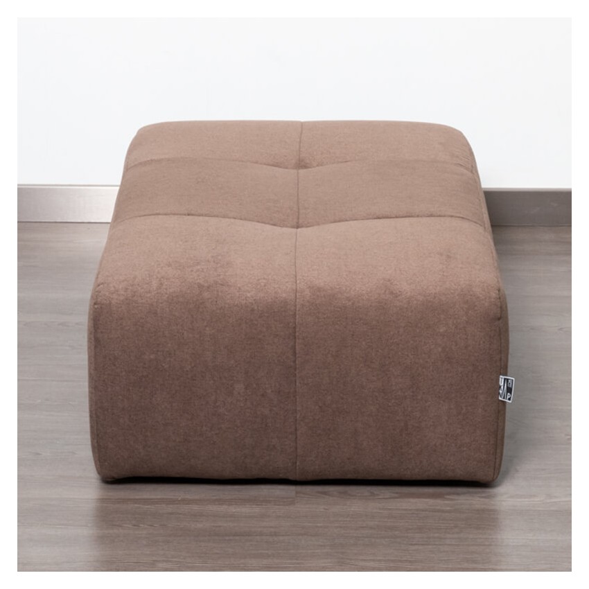 TAKANAP POUF RECTANGULAIRE HR TISSU BRONX