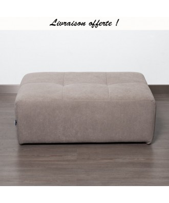 TAKANAP POUF RECTANGULAIRE HR TISSU BRONX