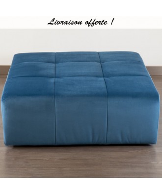 TAKANAP POUF CARRE HR VELOURS PARIS