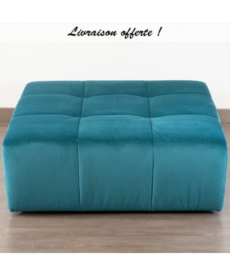 TAKANAP POUF CARRE HR VELOURS PARIS