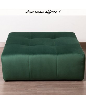 TAKANAP POUF CARRE HR VELOURS PARIS