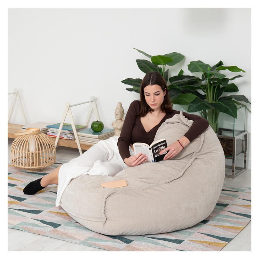 TAKANAP POUF POIRE INTERIEUR