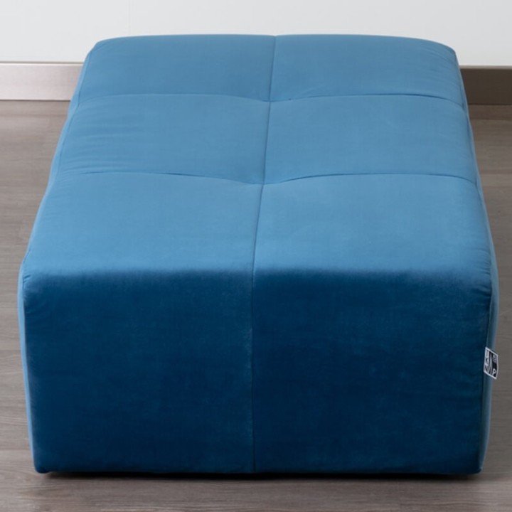 TAKANAP CANAPÉ POUF RECTANGULAIRE HR VELOURS PARIS