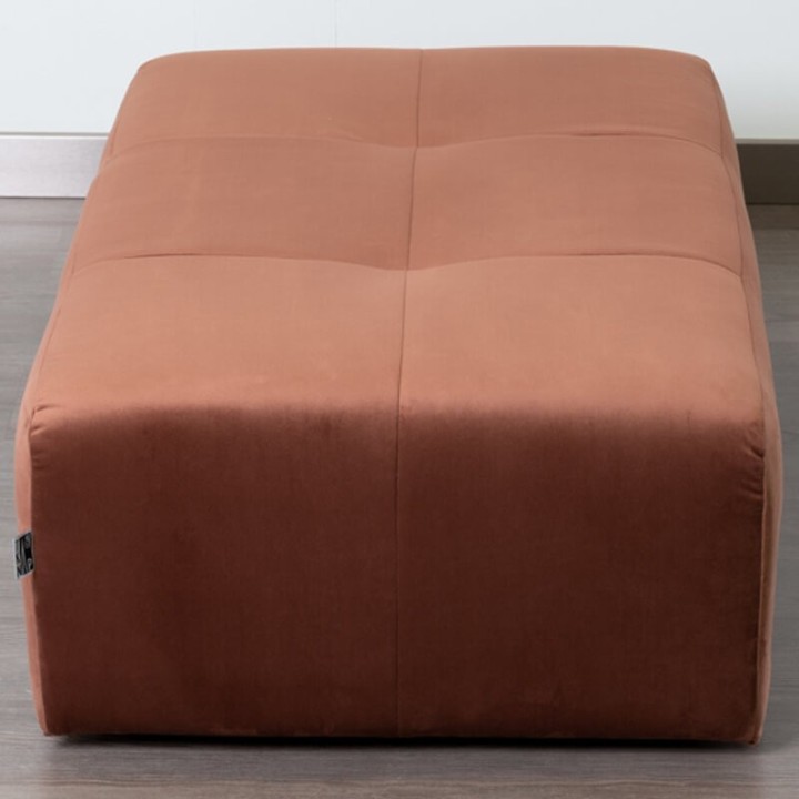 TAKANAP CANAPÉ POUF RECTANGULAIRE HR VELOURS PARIS