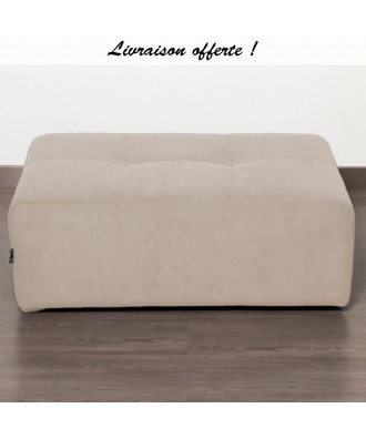 TAKANAP POUF RECTANGULAIRE HR TISSU BRONX