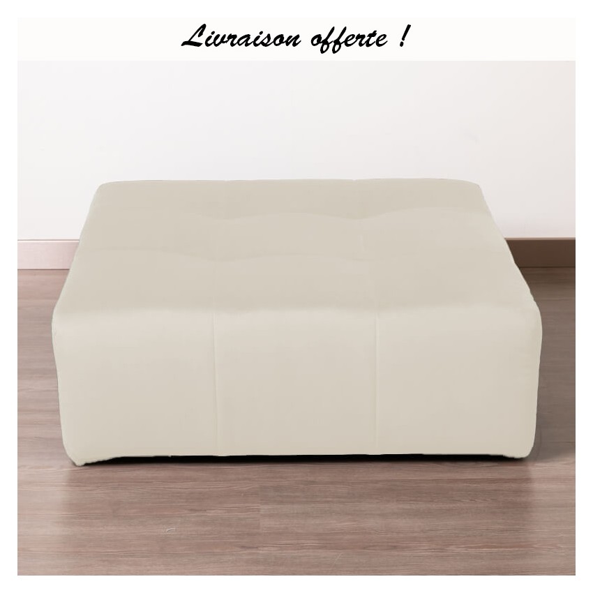 TAKANAP POUF CARRE HR VELOURS PARIS