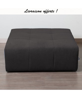 TAKANAP POUF CARRE HR TISSU BRONX