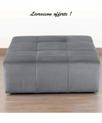 TAKANAP POUF CARRE HR VELOURS PARIS