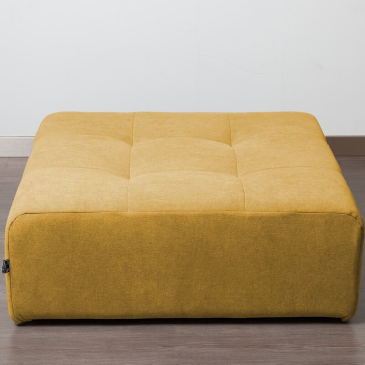 TAKANAP POUF CARRE HR TISSU BRONX