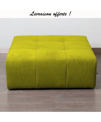 TAKANAP POUF CARRE HR TISSU BRONX