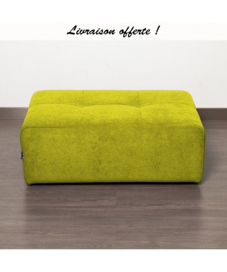 TAKANAP POUF RECTANGULAIRE HR TISSU BRONX