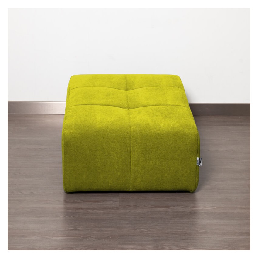 TAKANAP POUF RECTANGULAIRE HR TISSU BRONX