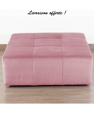 TAKANAP POUF CARRE HR VELOURS PARIS