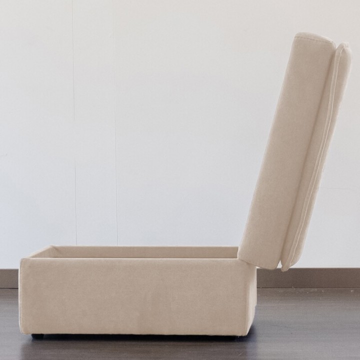TAKANAP BOREAL/AUSTRAL-pouf avec rangement module seul