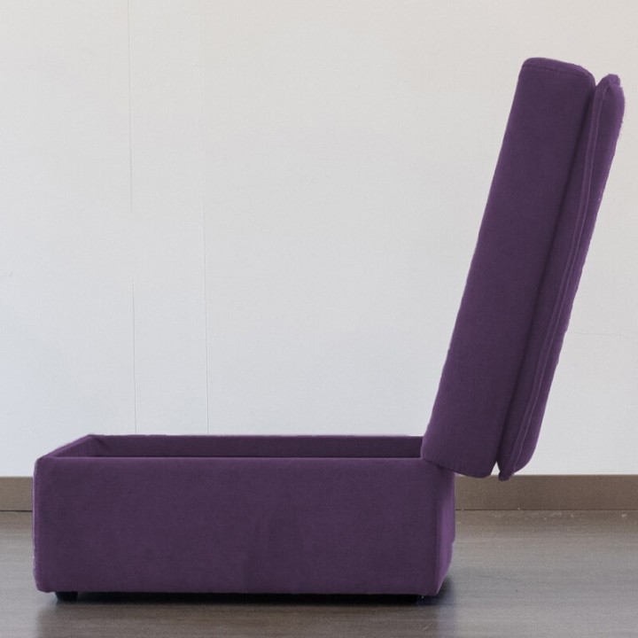 TAKANAP BOREAL/AUSTRAL-pouf avec rangement module seul