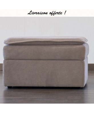 TAKANAP BOREAL/AUSTRAL-pouf avec rangement module seul