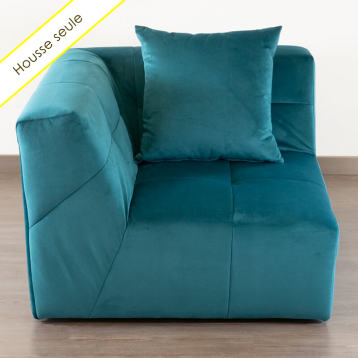 HOUSSE ANGLE VELOURS PARIS