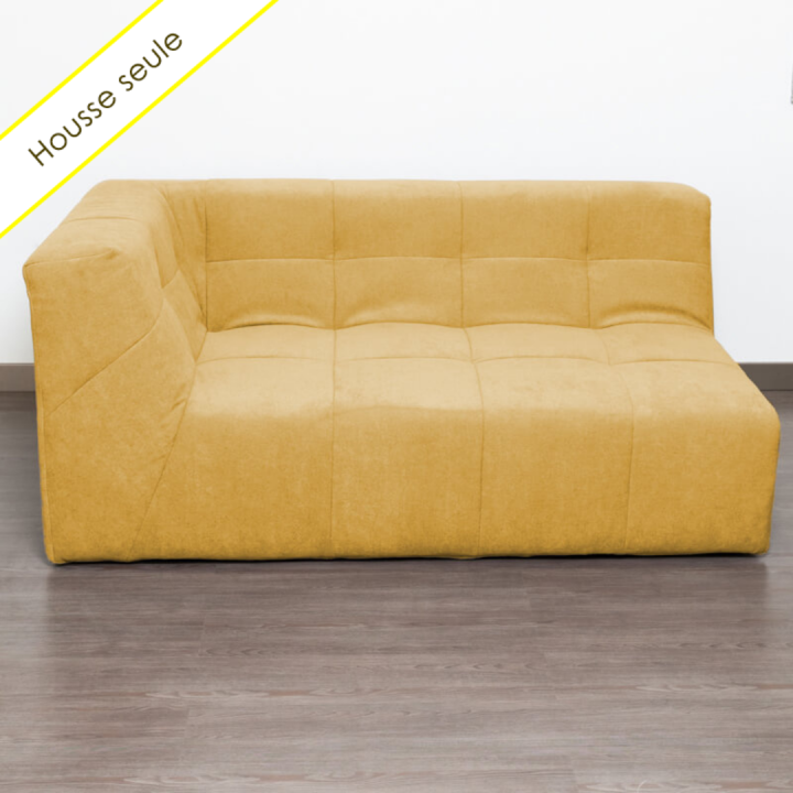 TAKANAP HOUSSE ANGLE DOUBLE GAUCHE TISSU BRONX