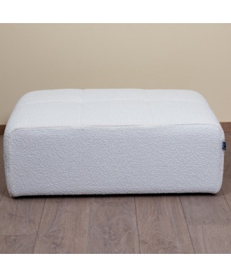 POUF RECTANGULAIRE HR BOUCLETTE