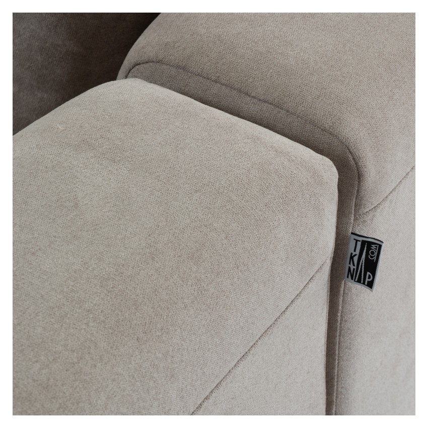 Canapé modulable Pogo Takanap taupe 5 places