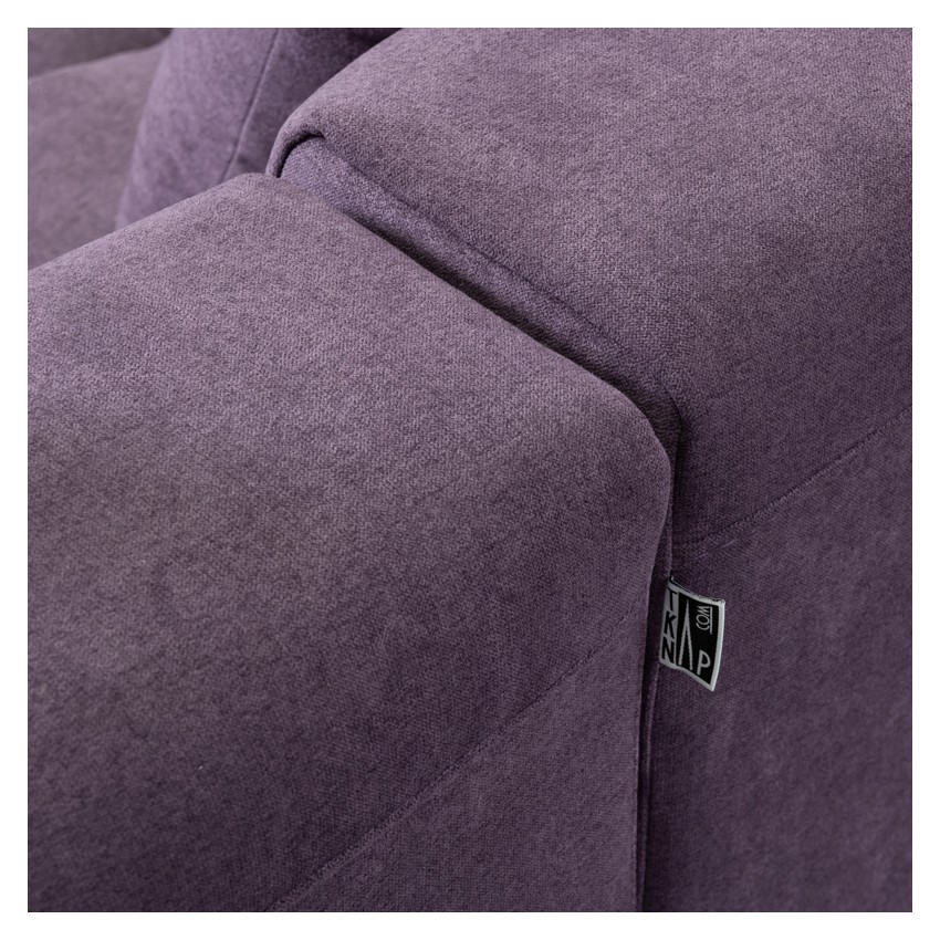 Canapé modulable Pogo Takanap violet 5 places