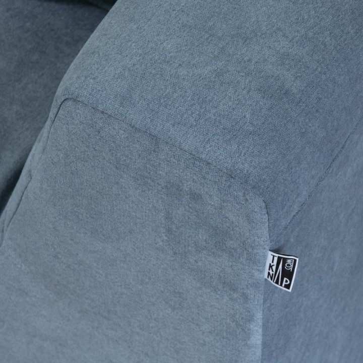 Canapé modulable Pogo Takanap bleu jeans 5 places