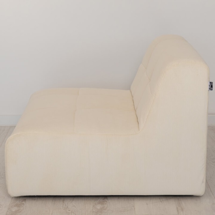 Chauffeuse HR Velours Cotelé scala - Canapé Modulable
