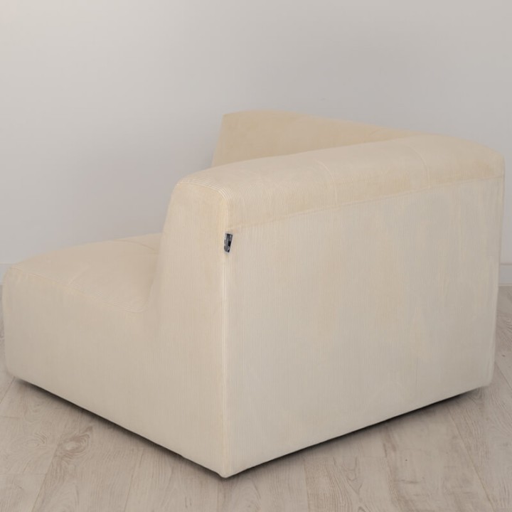 Angle HR Velours Cotelé Scala - Canapé Modulable
