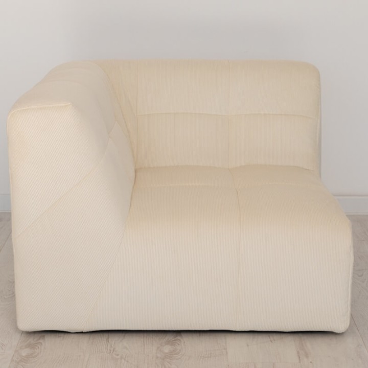 Angle HR Velours Cotelé Scala - Canapé Modulable