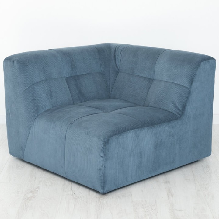 Angle HR Velours Cotelé Scala - Canapé Modulable