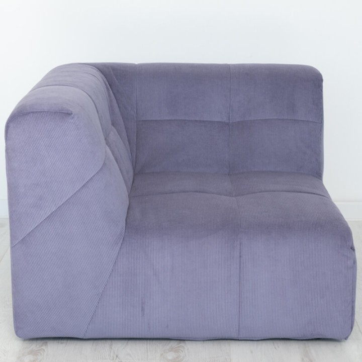 Angle HR Velours Cotelé Scala - Canapé Modulable