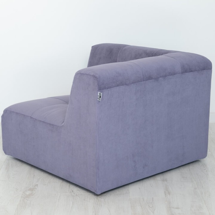 Angle HR Velours Cotelé Scala - Canapé Modulable