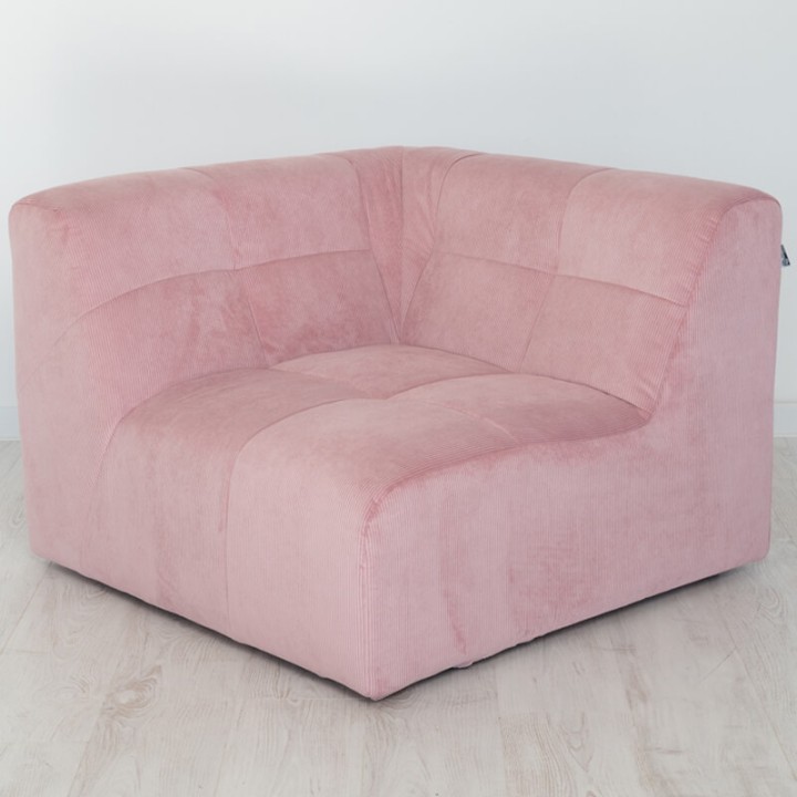 Angle HR Velours Cotelé Scala - Canapé Modulable
