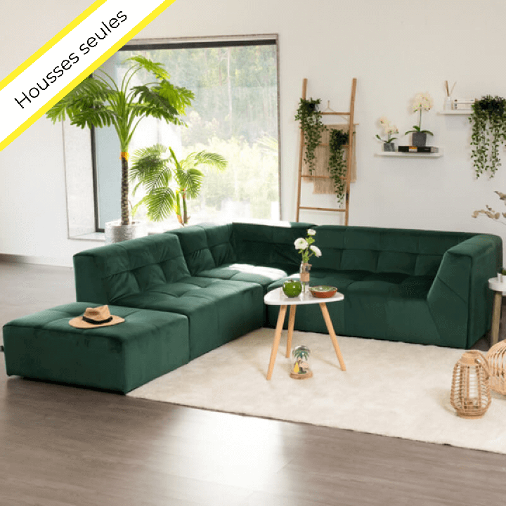 HOUSSES POGO 4 MODULES VELOURS PARIS