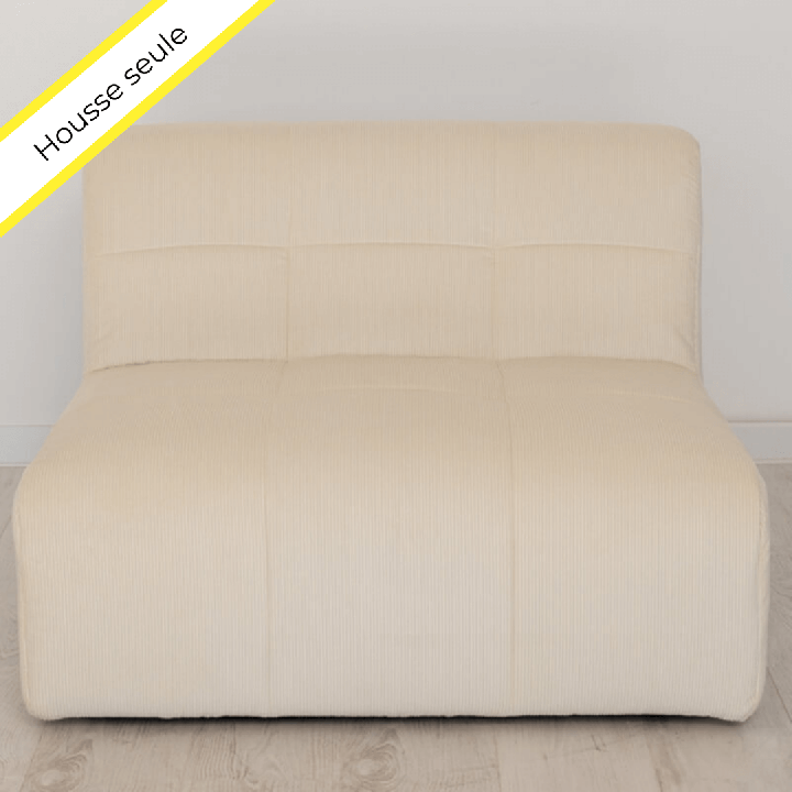 HOUSSE CHAUFFEUSE VELOURS COTELE SCALA
