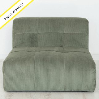 HOUSSE CHAUFFEUSE VELOURS COTELE SCALA