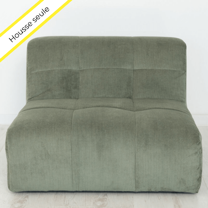 HOUSSE CHAUFFEUSE VELOURS COTELE SCALA